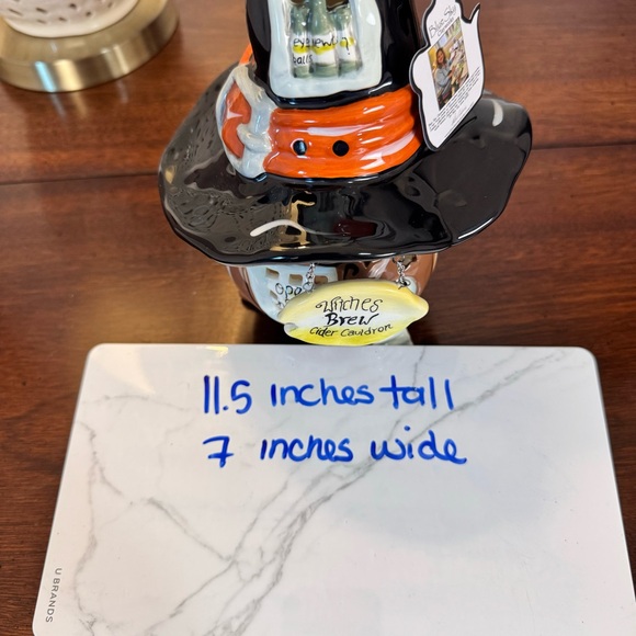 Halloween Witches House candle holder. Blue sky clay works by Heather Goldmine - Picture 15 of 15